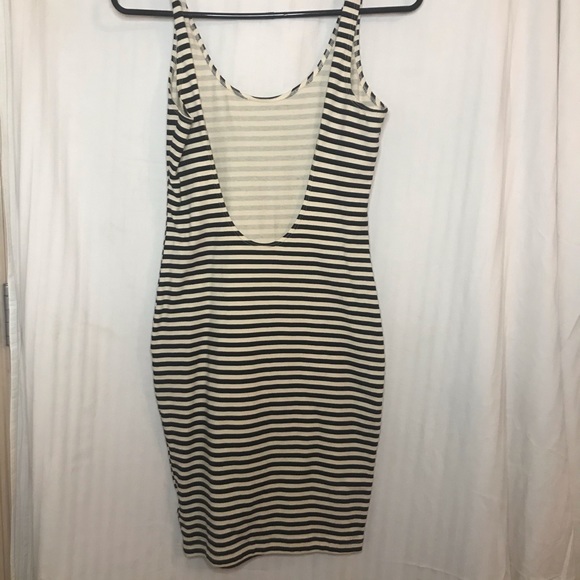 American Apparel Striped Bodycon - Picture 2 of 2